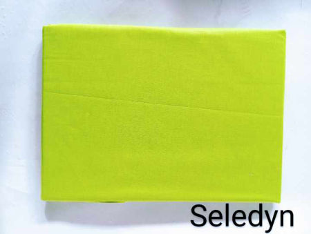 Prześcieradło 160/210 bez gumki 100% bawełna - seledynowy 