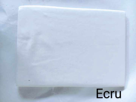 Prześcieradło 160/210 bez gumki 100% bawełna - ecru