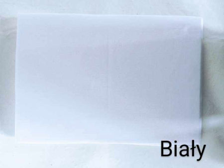 Prześcieradło 160/210 bez gumki 100% bawełna - biały